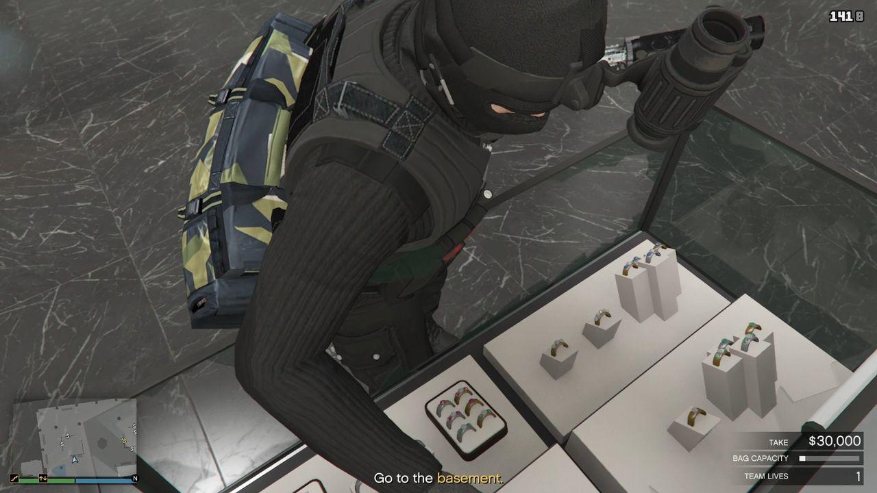 Looting one of the Buyer’s Request items.