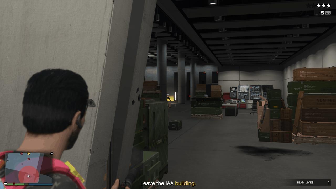 Clearing the same area again
