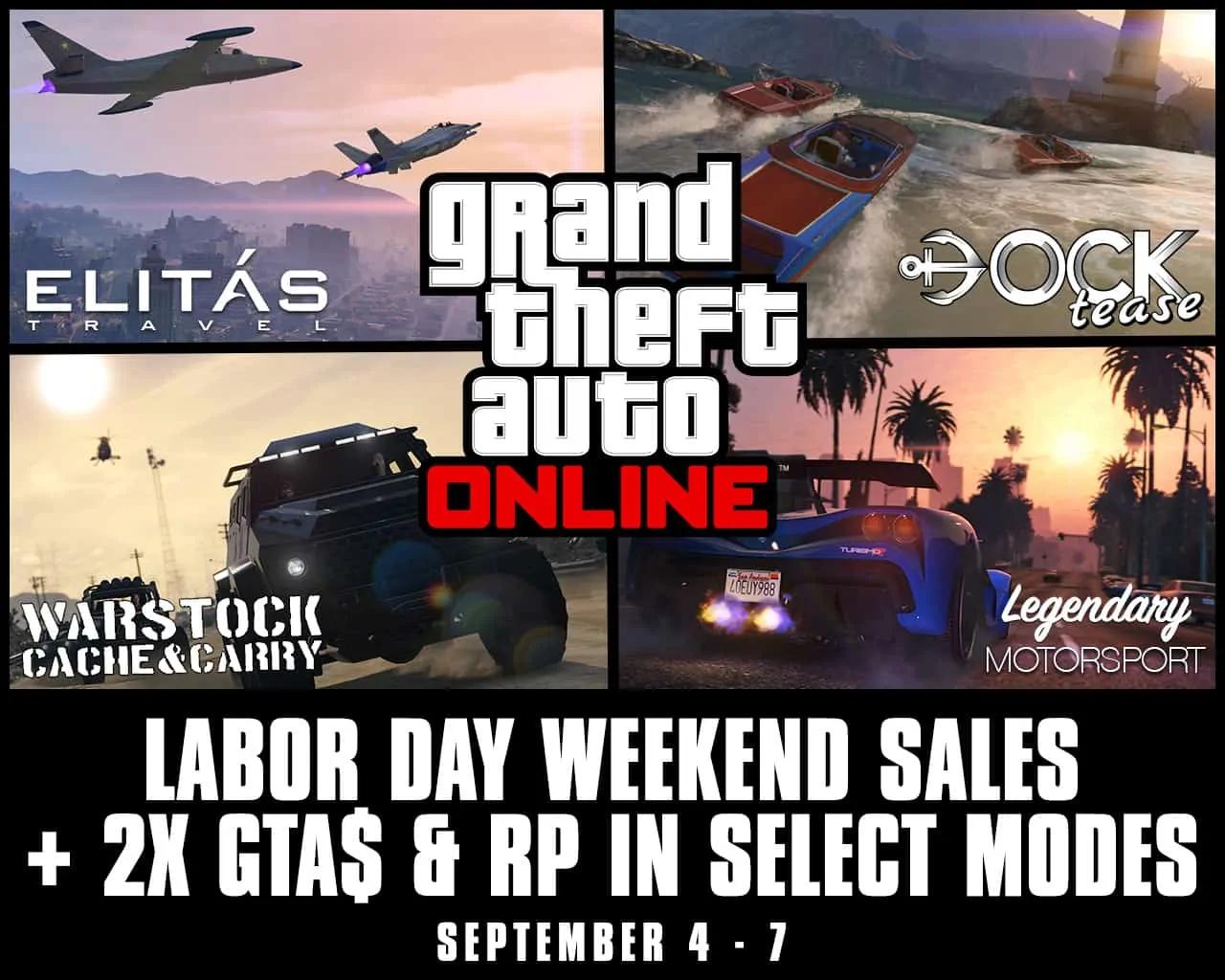 Something For Everyone In Gta Online's Labor Day Weekend Event