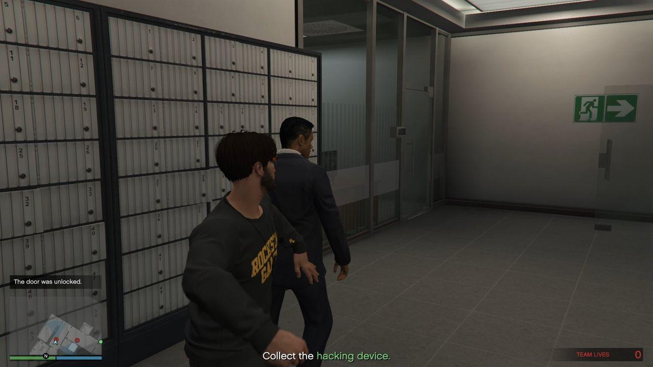 Eliminating the agent at the end of the corridor.