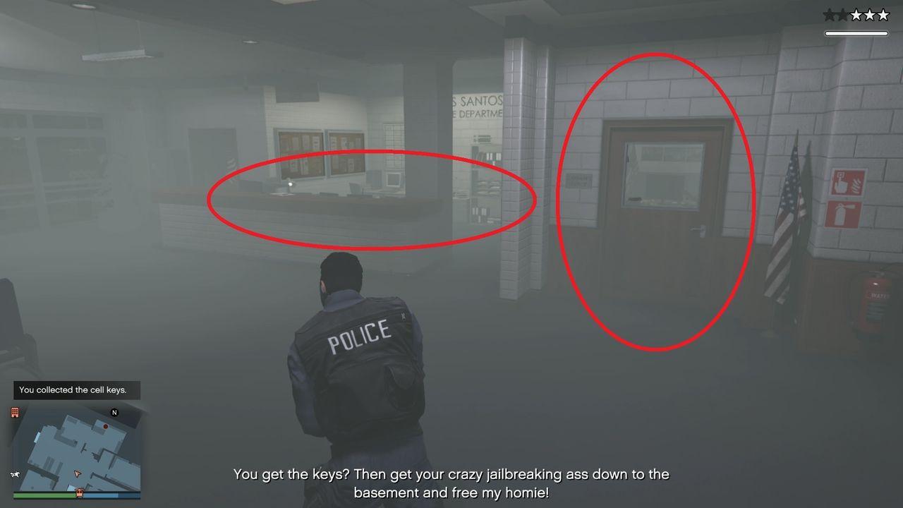 You can also find it on the desk inside the Captain's Office and sometimes on the reception desk.