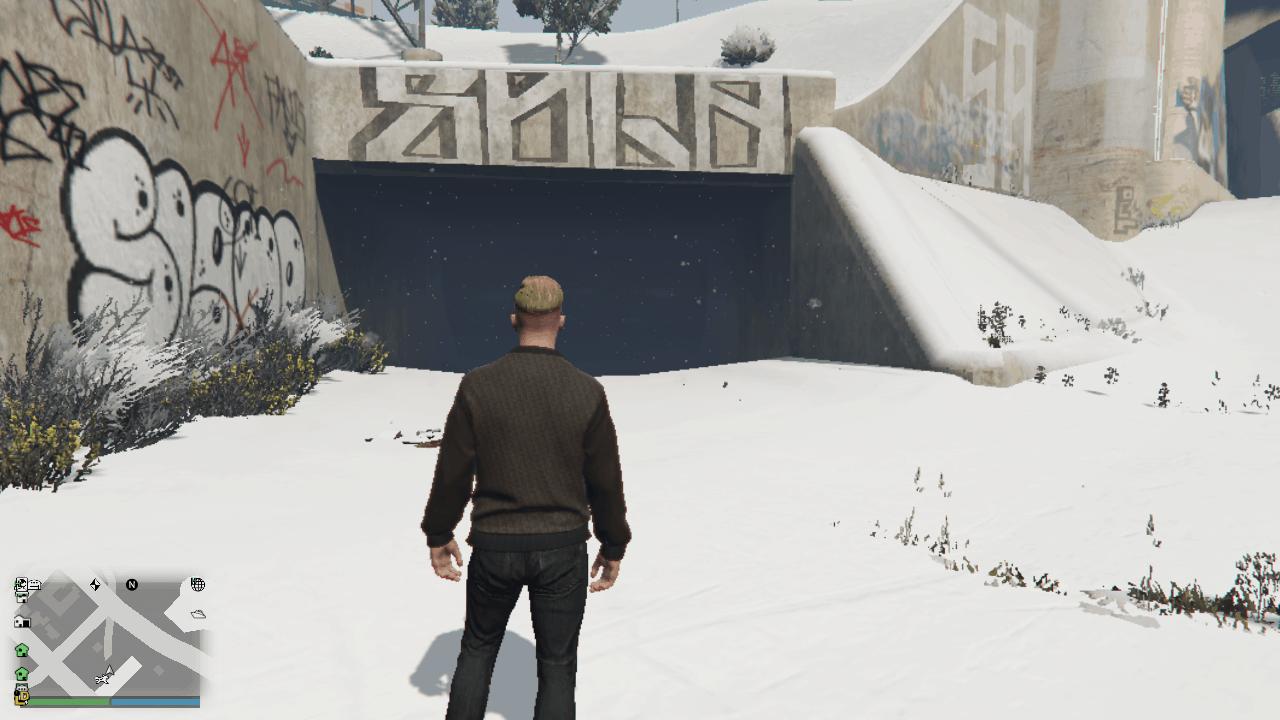 Sewer Tunnel Entrance