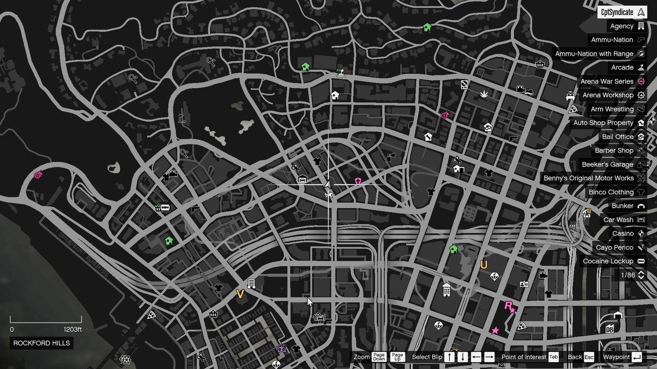 Pug's location on the map.
