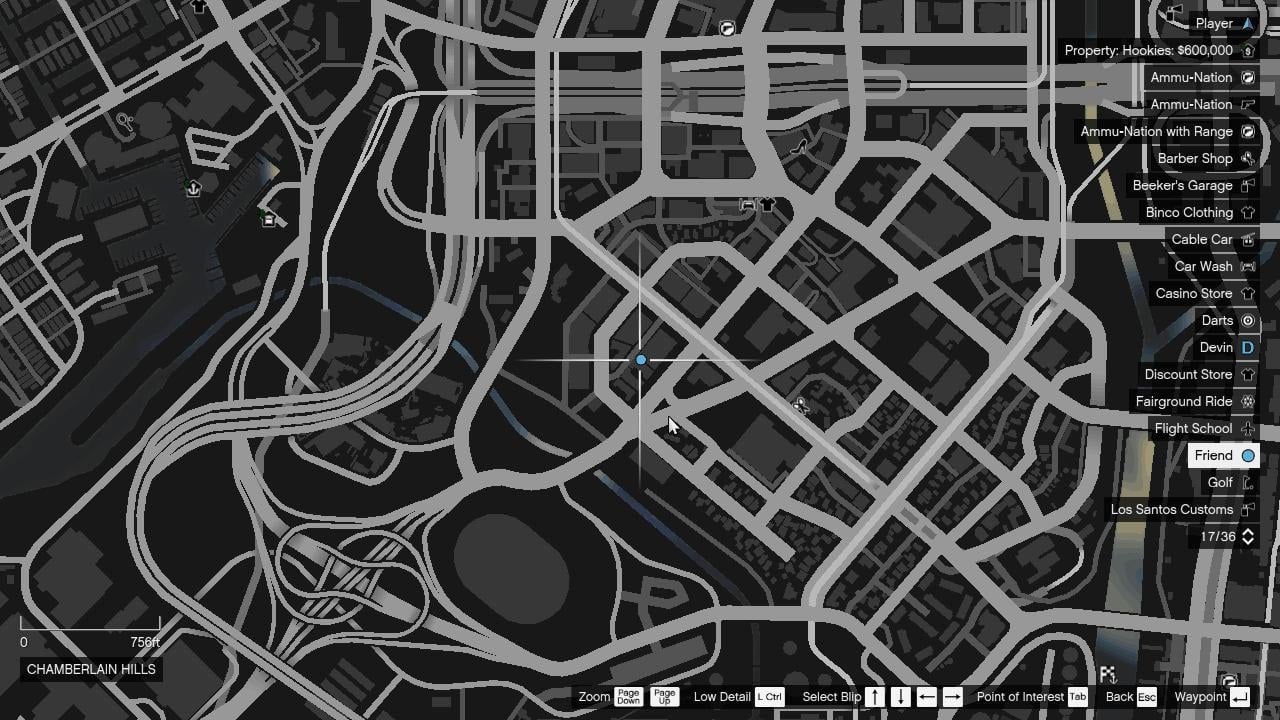 Alleyway in Chamberlain Hills near Franklin's Old house