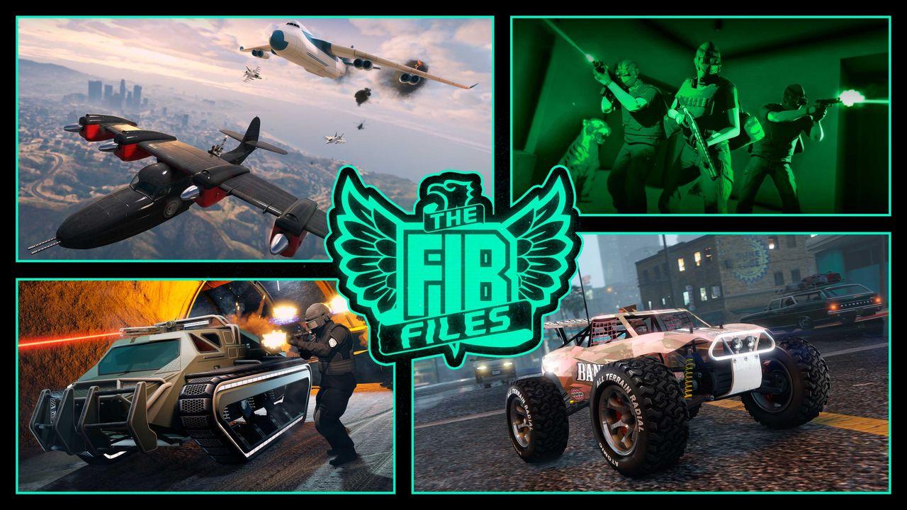 FIB Files missions are paying double GTA$ and RP this week, while Terrorbyte owners can get 50% off Bureau Tech upgrades.