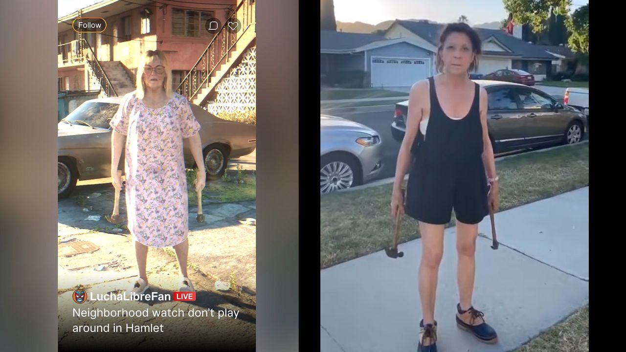 In 2020, a woman was destroying the property around her neighborhood using two hammers. And a video of the incident went viral.