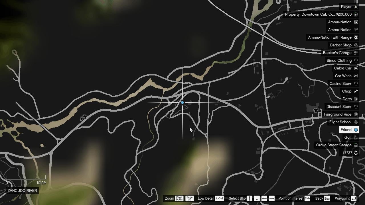 Location where the Runaway Bride event triggers