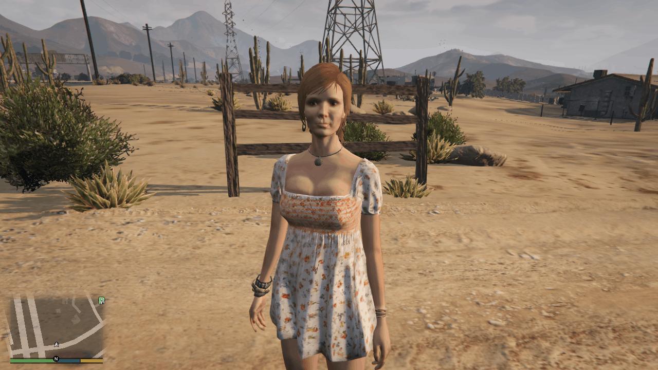 Hitchhiking Girl who asks for a ride