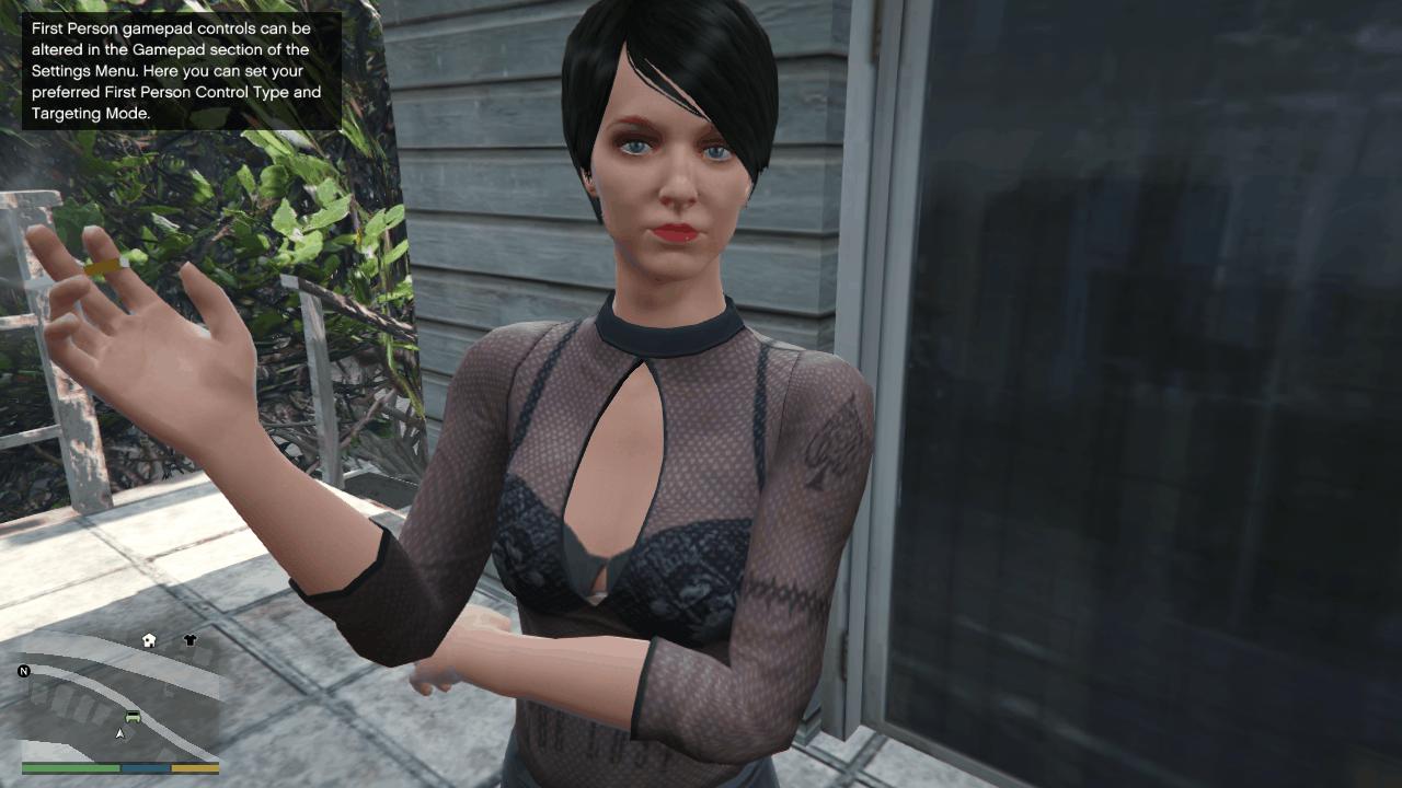 The girl who was kidnapped by the Lost MC members after you drop her off at her beach house in Chumas