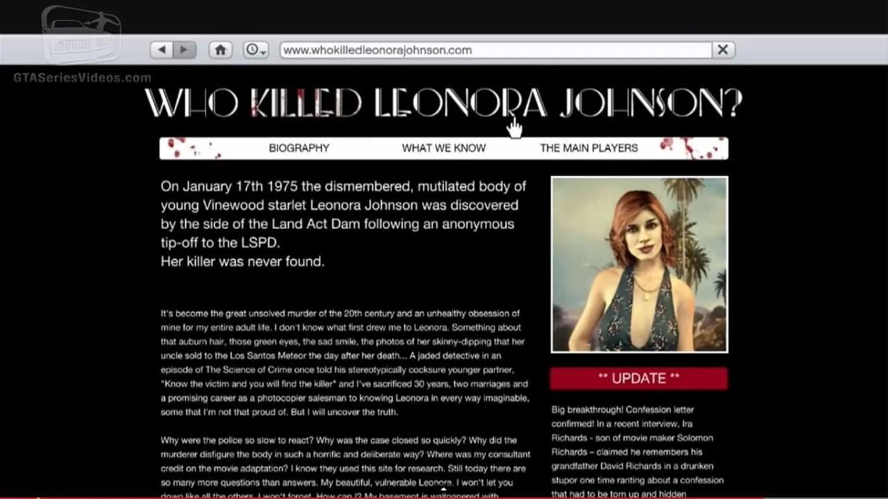 www.whokilledleonorajohnson.com front page