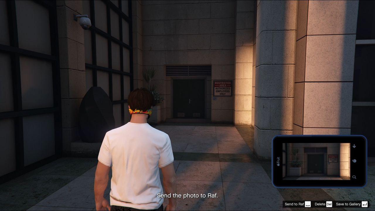 Staff Entrance Entry Point.