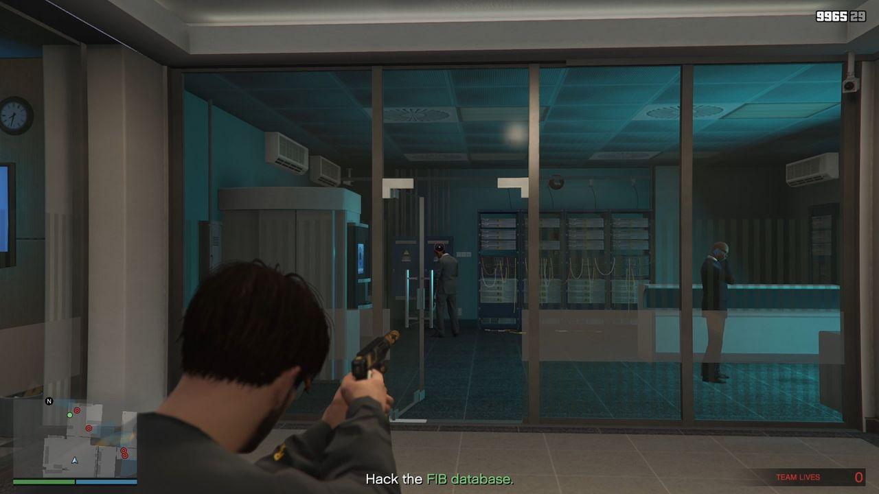 The server room agents.