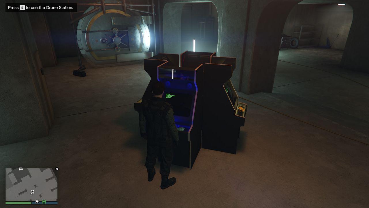 Arcade Drone Station.