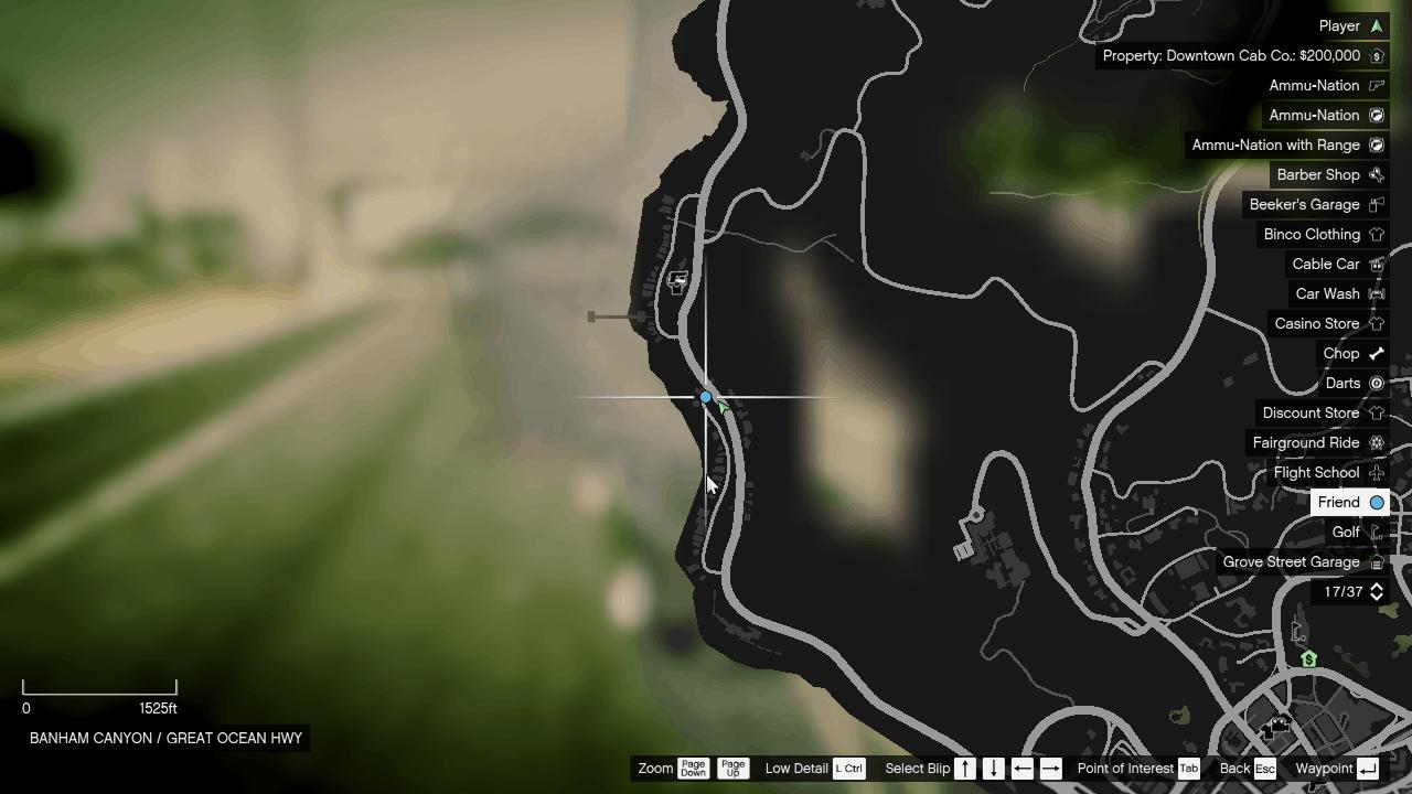 Around Baham Canyon beach area by the Great Highway