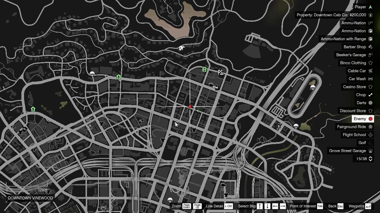 Driving slowly and approaching the indicated area will trigger the event.