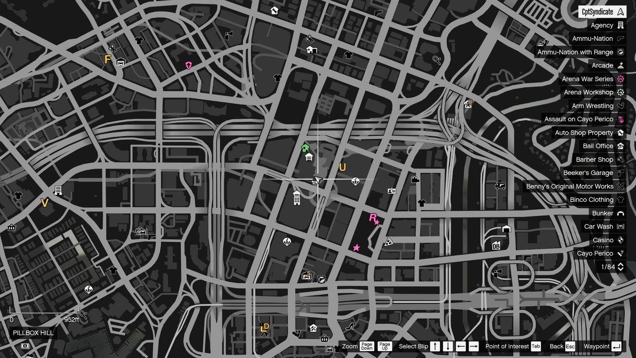 The map shows the location of the Yuanbao at the entrance of the Union Depository at Pillbox Hill.