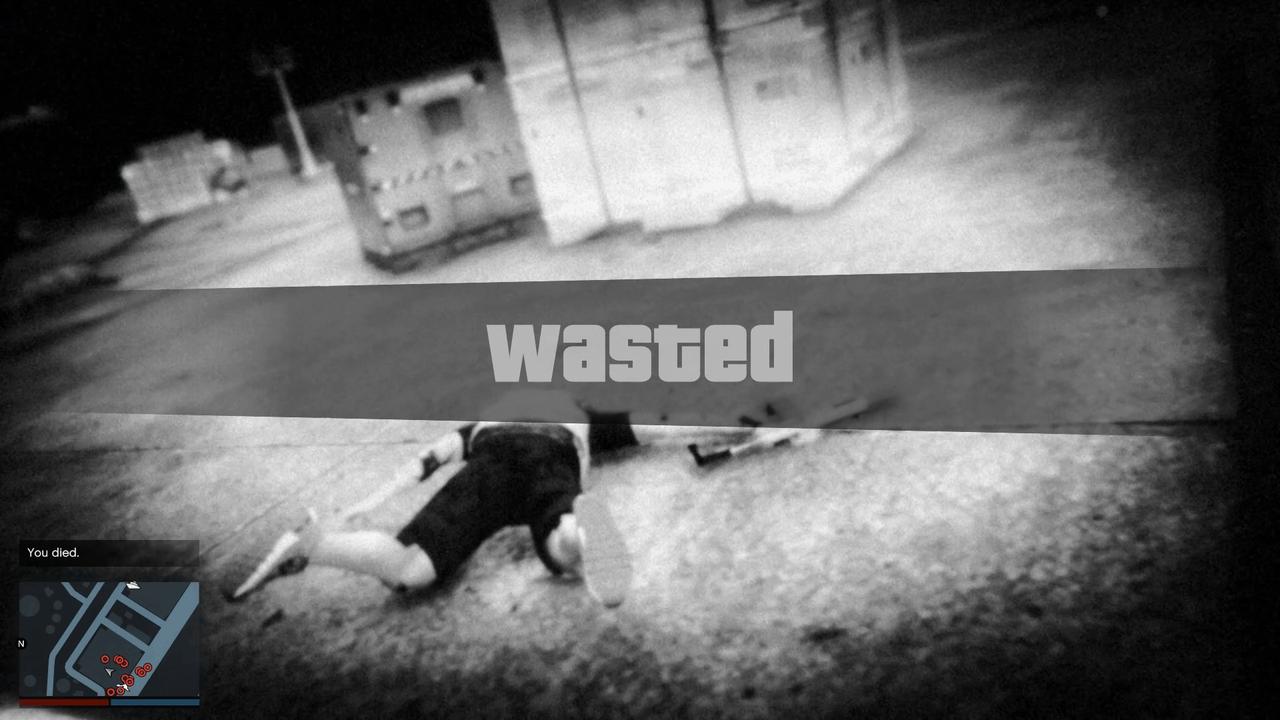 Allowing the character to die so he can spawn outside the hangar for easier escape.