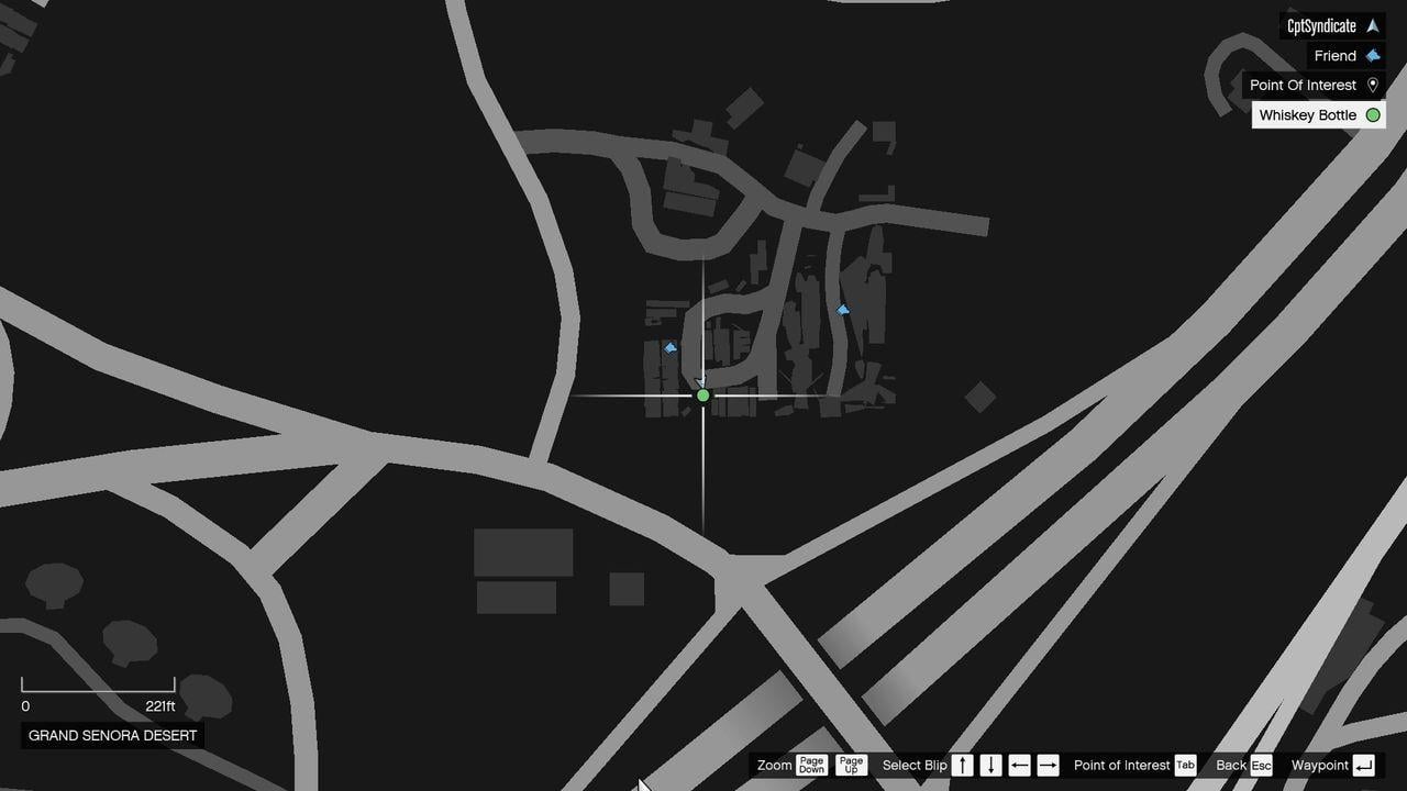 Location of the Tall Hoist - Claw Clue on the map.