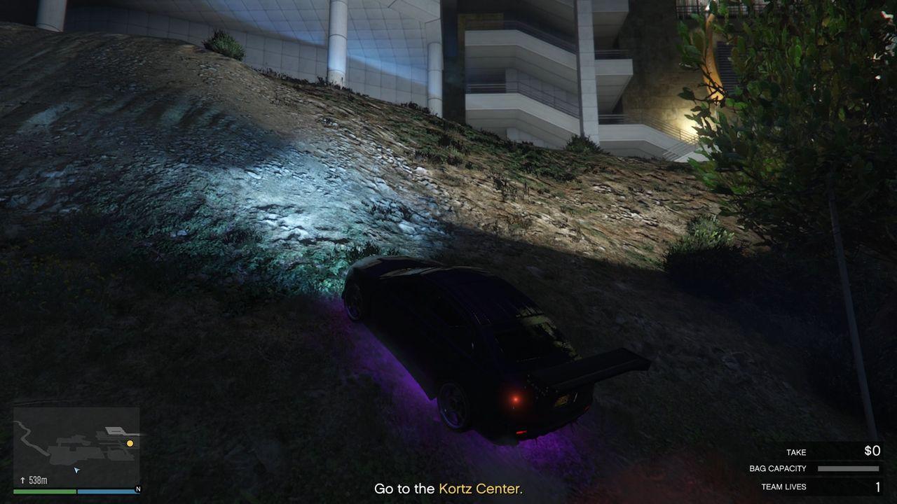 You should park your vehicle somewhere around here.