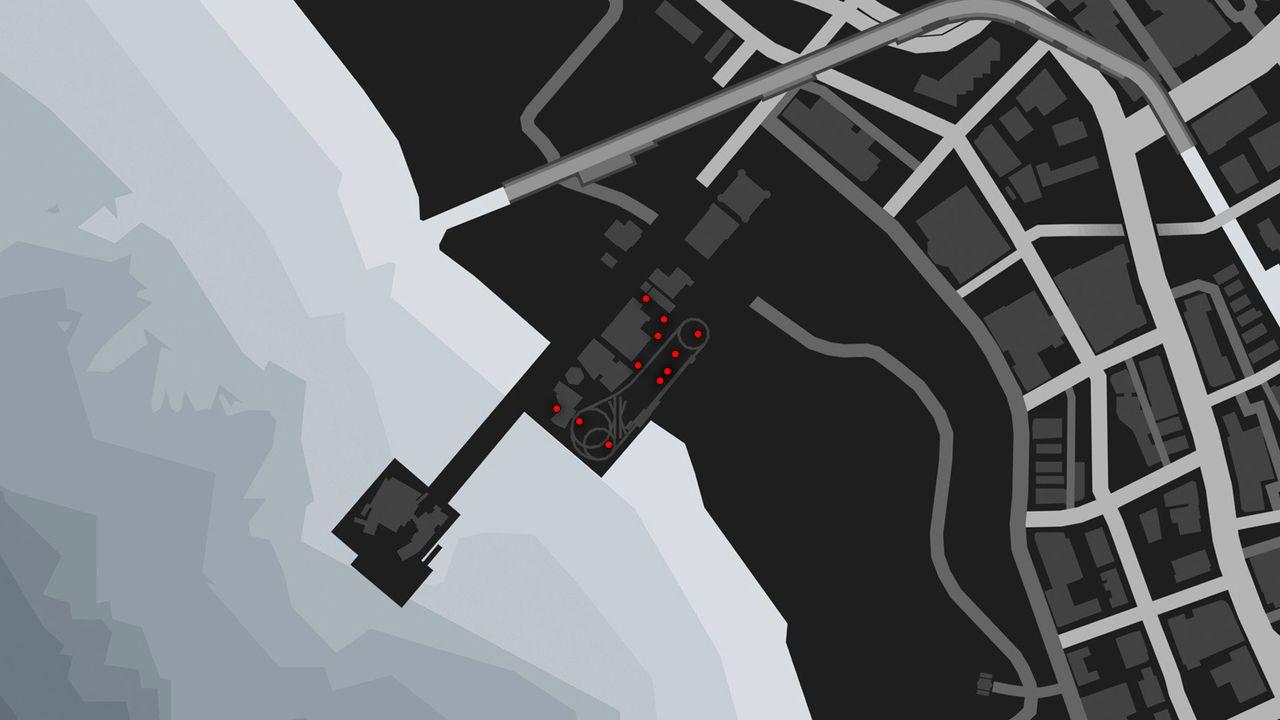 All eleven possible laptop spawn locations.
