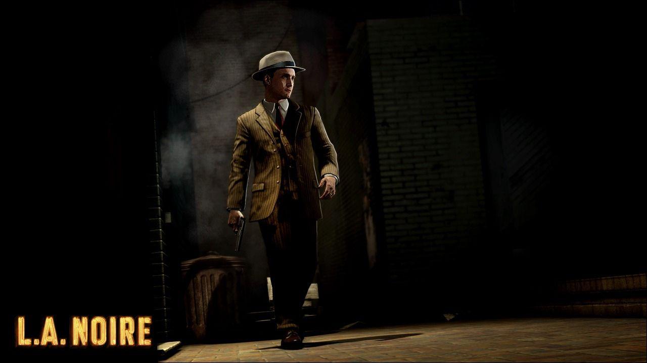 Official L.A. Noire screenshot showing Cole Phelps, the protagonist of the game.