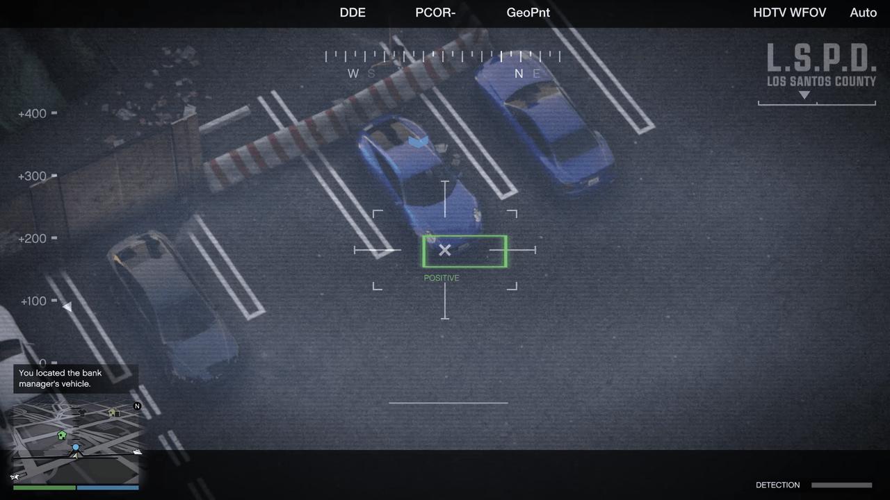 Bank manager's vehicle identified
