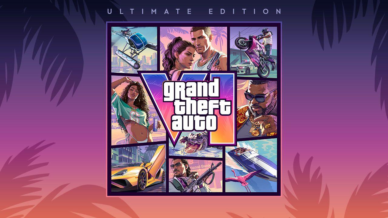 GTA VI Ultimate Edition cover art.
