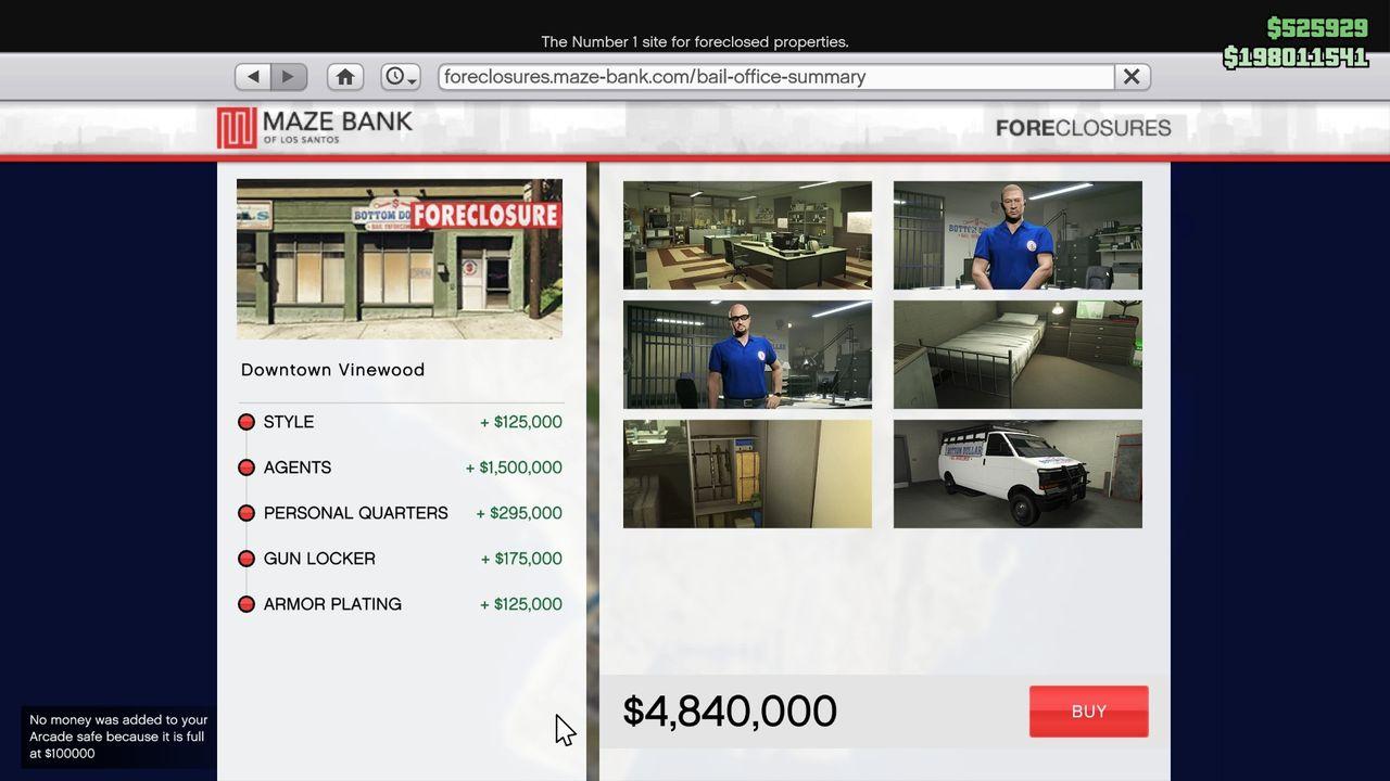 All Bail Office upgrades.