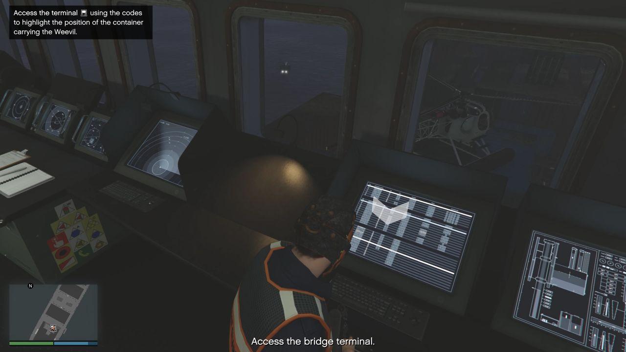 Bridge terminal.
