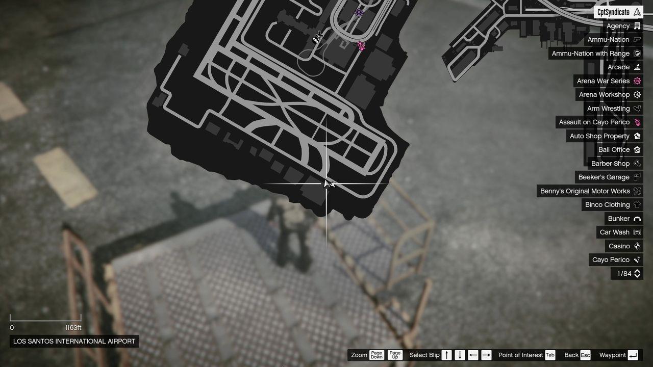 The map shows the location of the Yuanbao in front of Hangar 1 at LSIA.