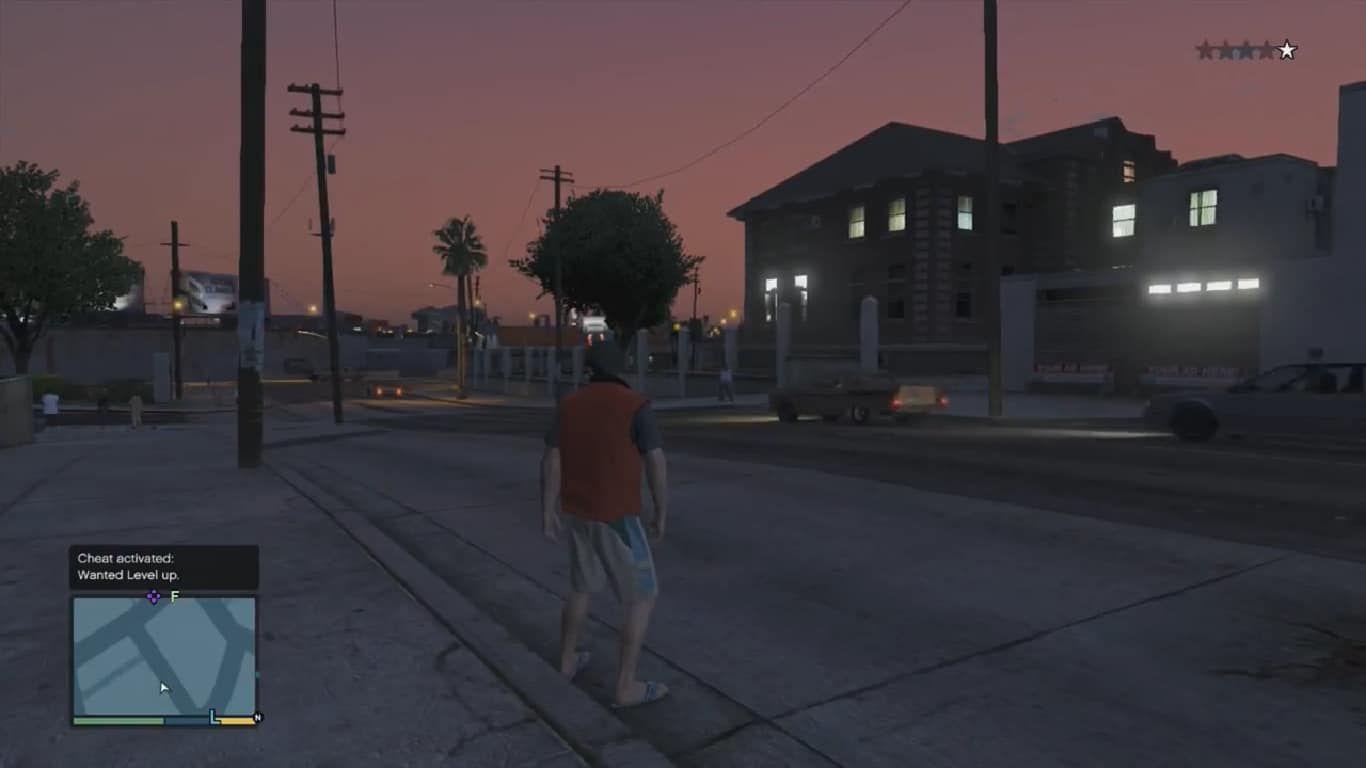 Raise Wanted Level Cheat Demo Video