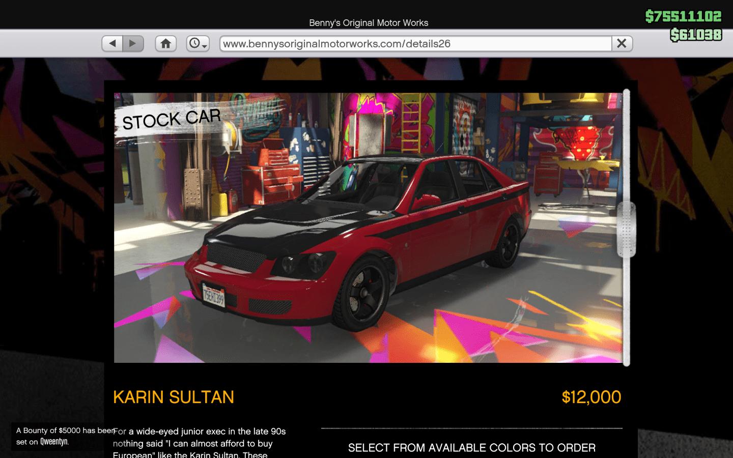 Nor a GTA$ one million  this.