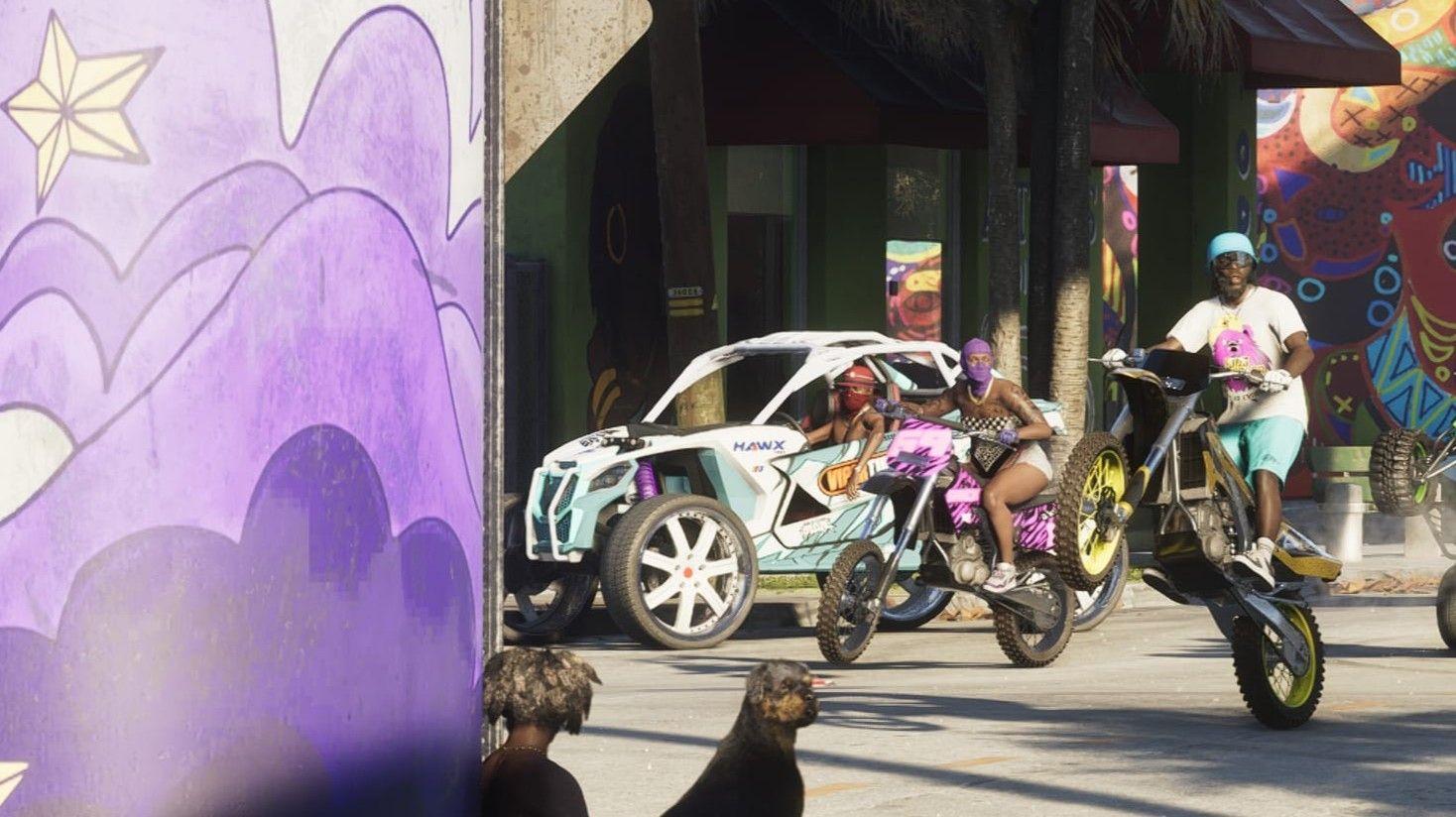 The off-roading capabilities of the Nagasaki Outlaw make it a perfect fit for Vice City.