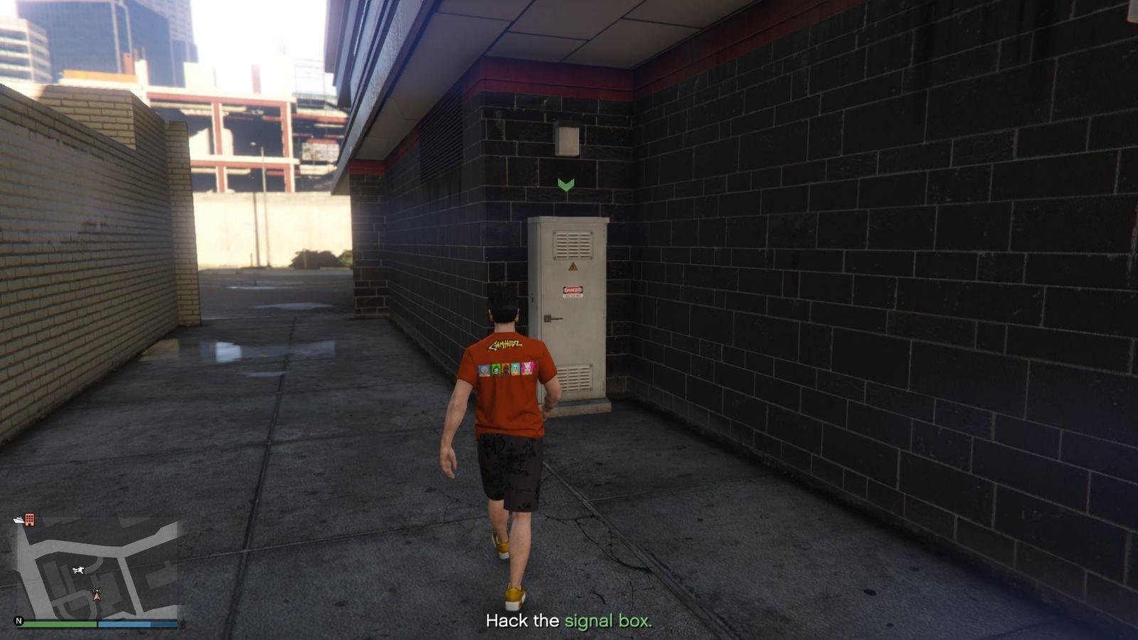 The signal box will automatically be marked on your minimap when you reach the destination.