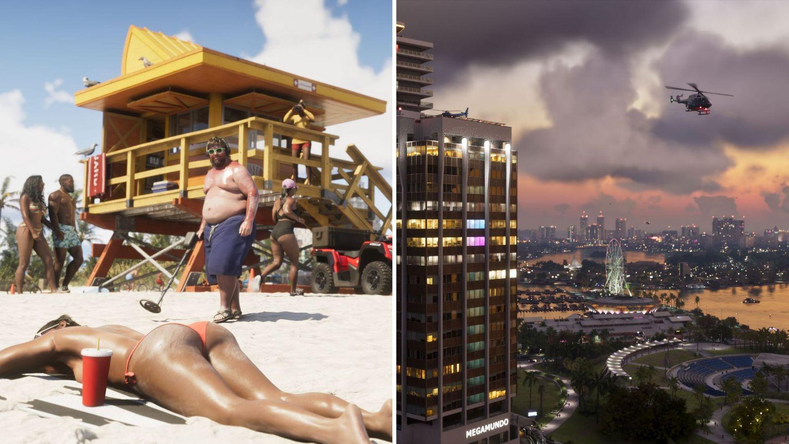 The Official GTA 6 Beach and Banner Ads in Miami Begin on October 15