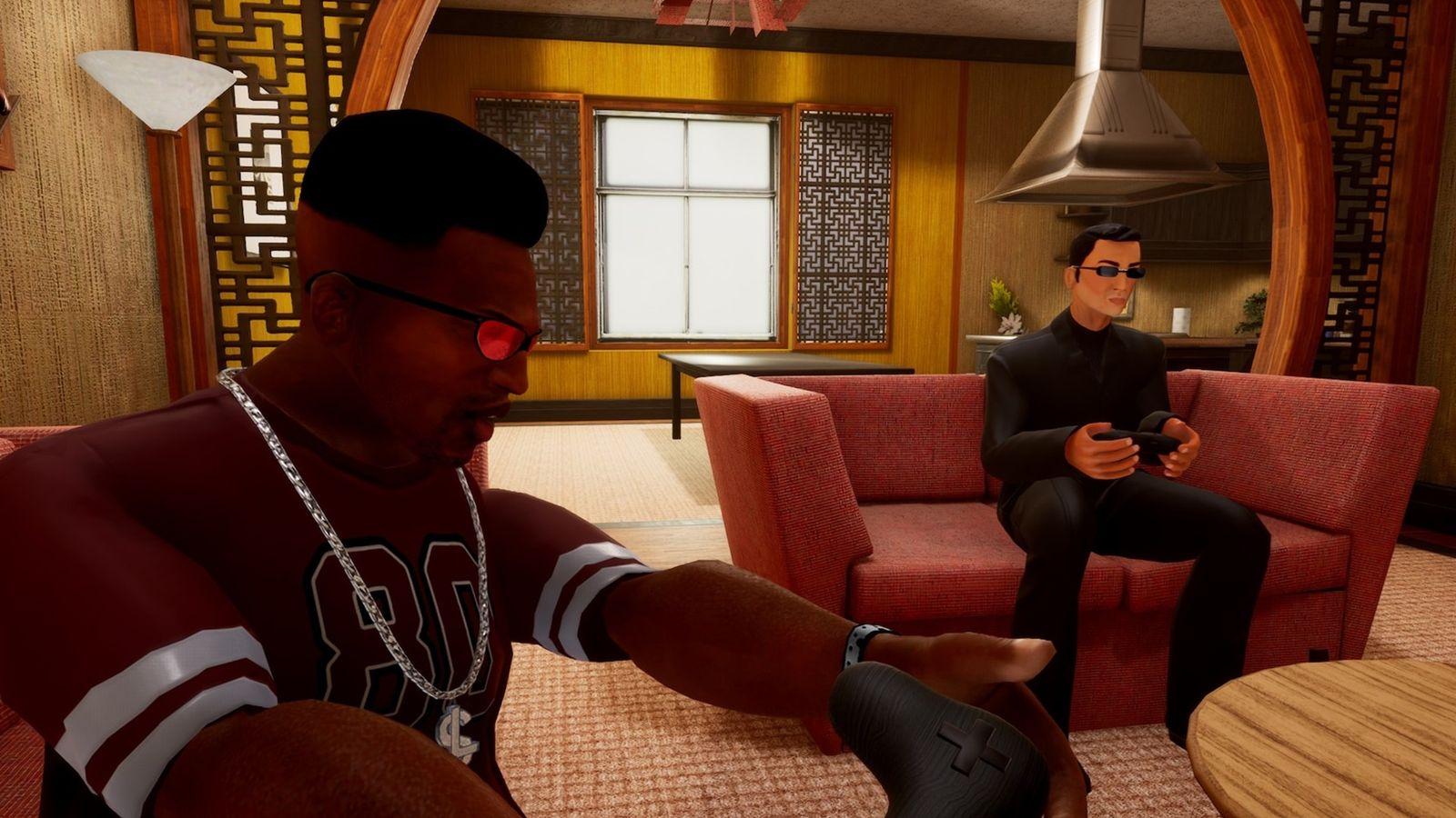 A modder made GTA III and Vice City fully playable on a TV inside GTA San Andreas, running live in the same process.