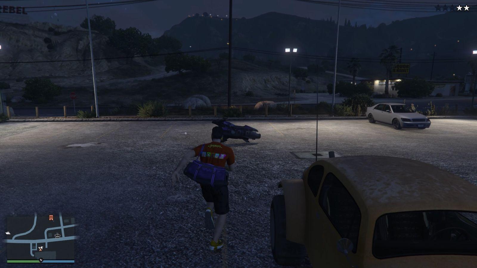 You can easily lose the cops if you have a flying vehicle.
