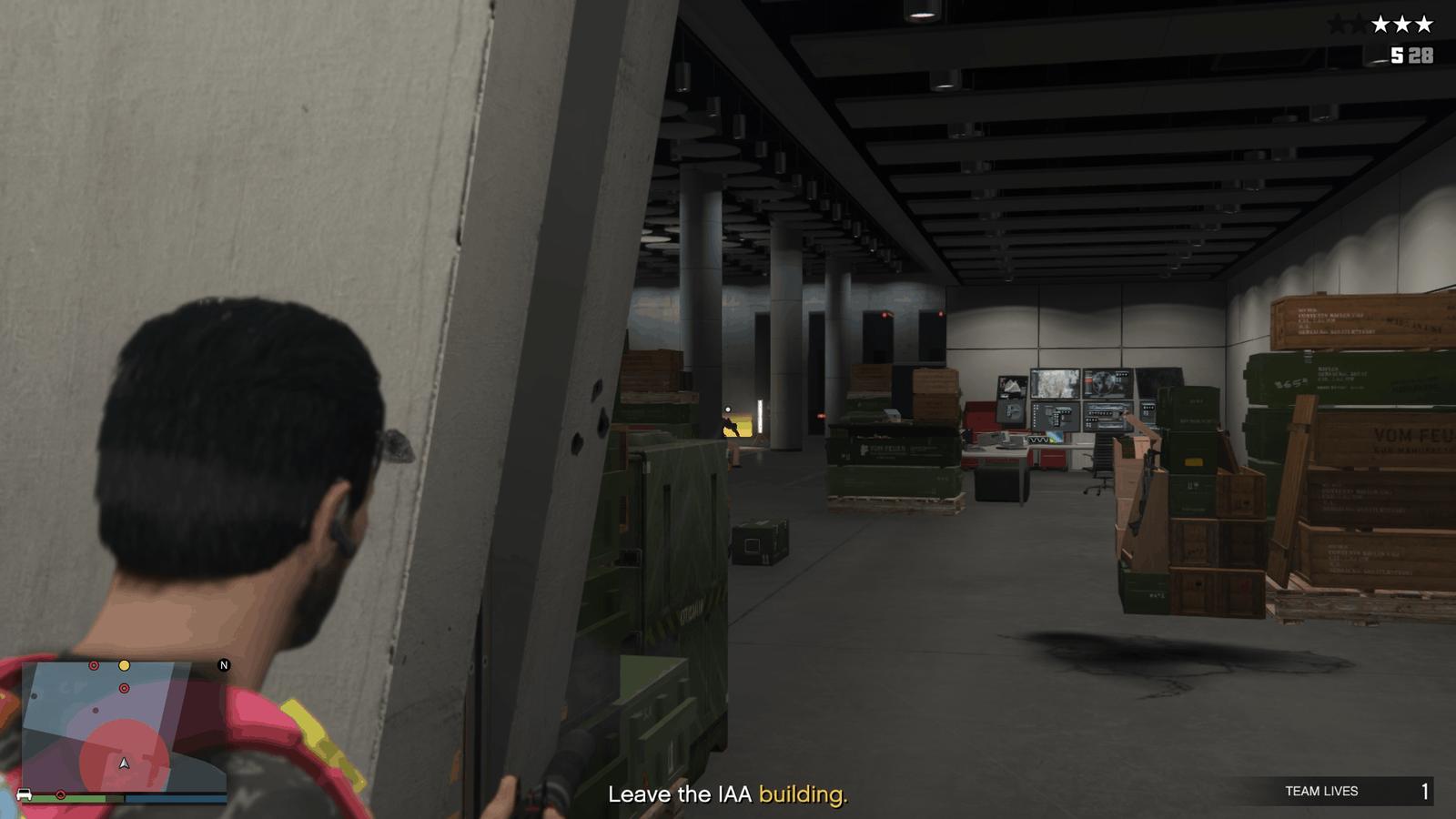Clearing the same area again