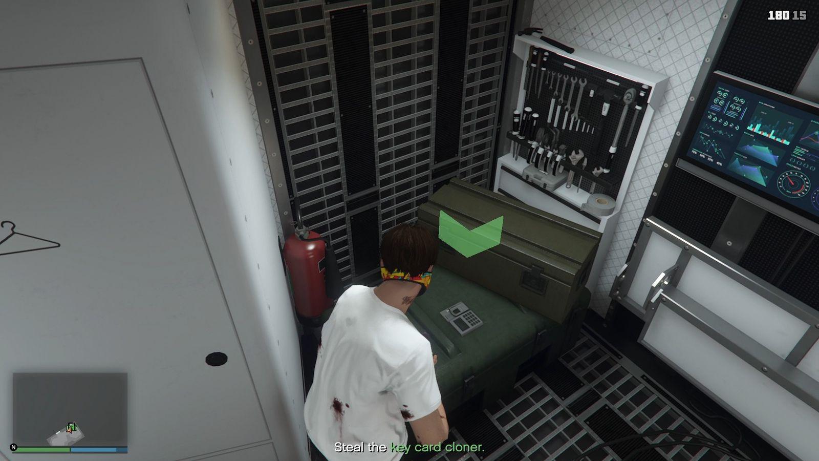 Key Card Cloner inside the Terrorbyte.