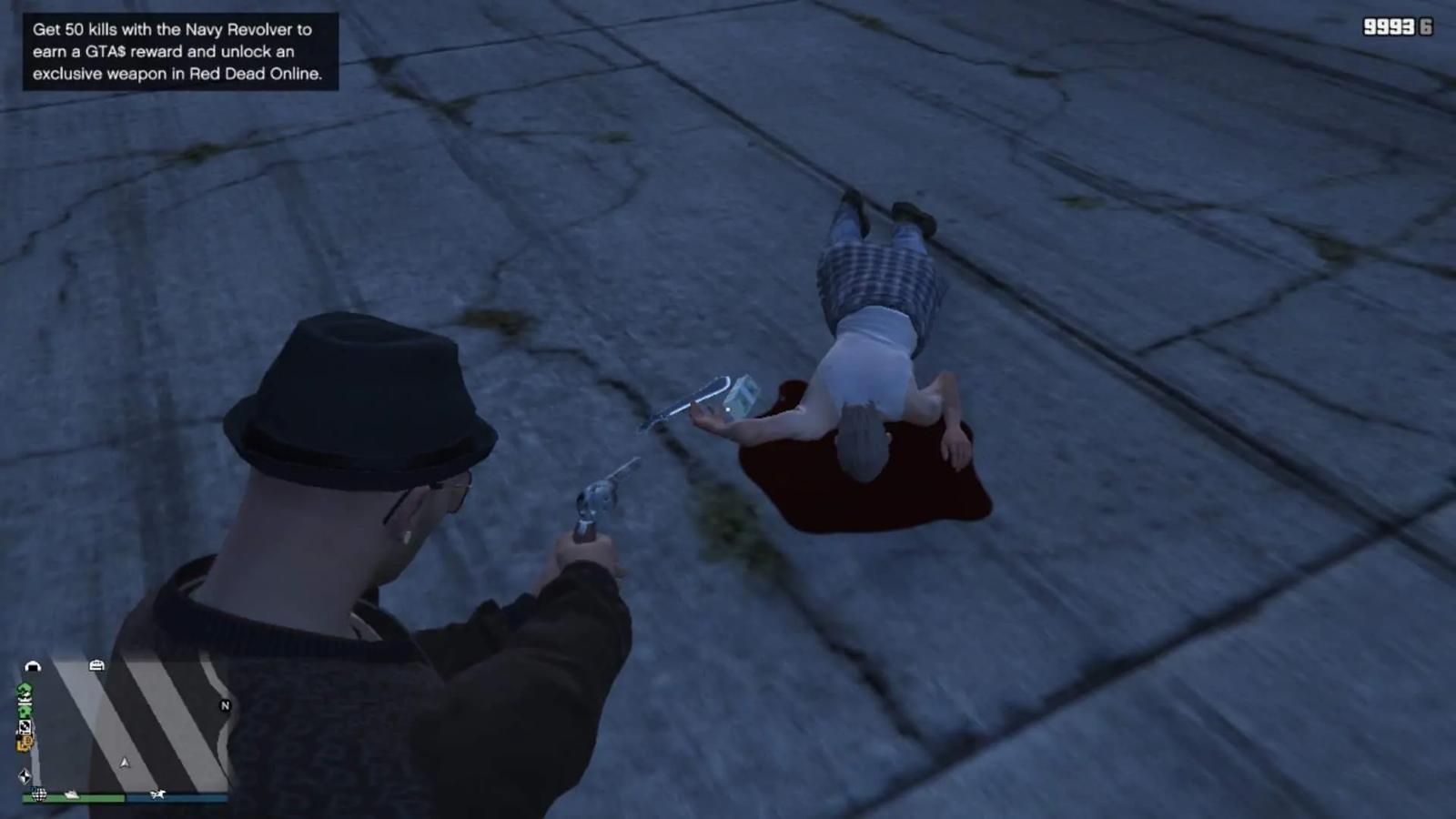 Slasher's dead bod