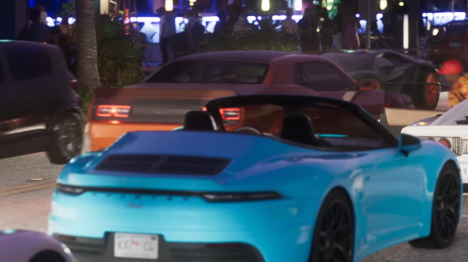 Pfister Comet S2 Cabrio as seen in the first GTA VI trailer.
