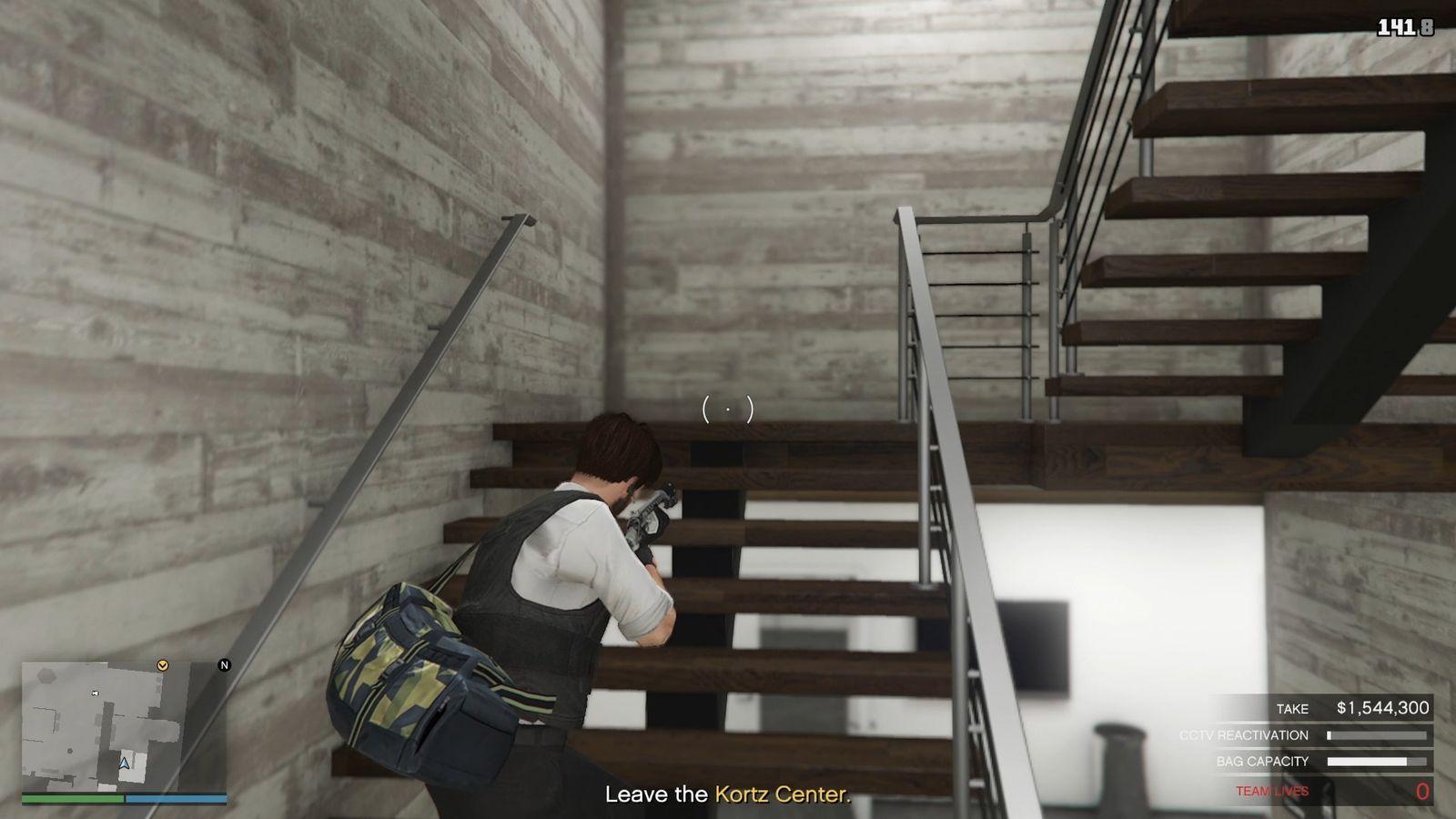 Aim down sights while sneaking to move faster.