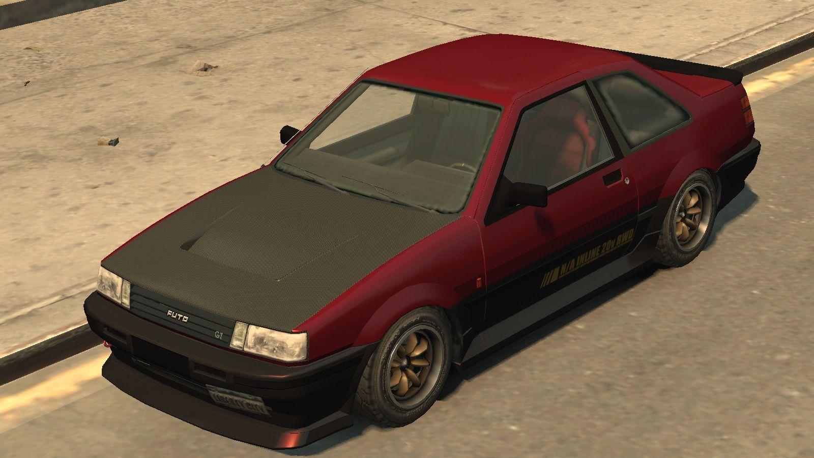 Special variant of Karin Futo owned by the Albanian Mobs in GTA IV.