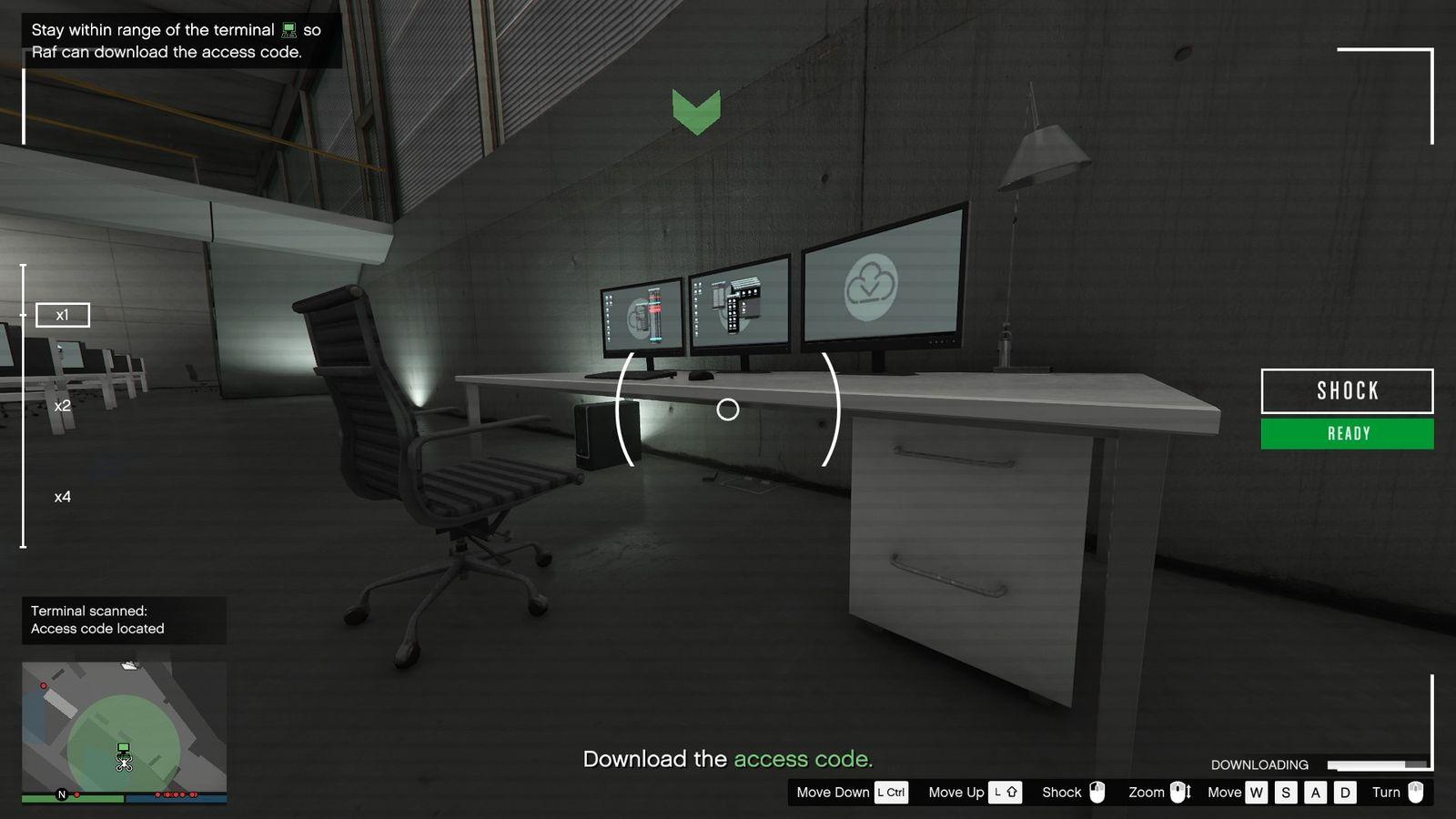You can see the download progress at the bottom right corner of the screen.