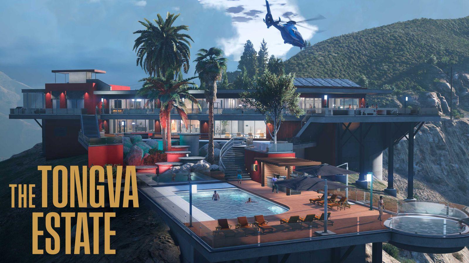 This mansion overlooks the Pacific Ocean near the Marlowe vineyard.