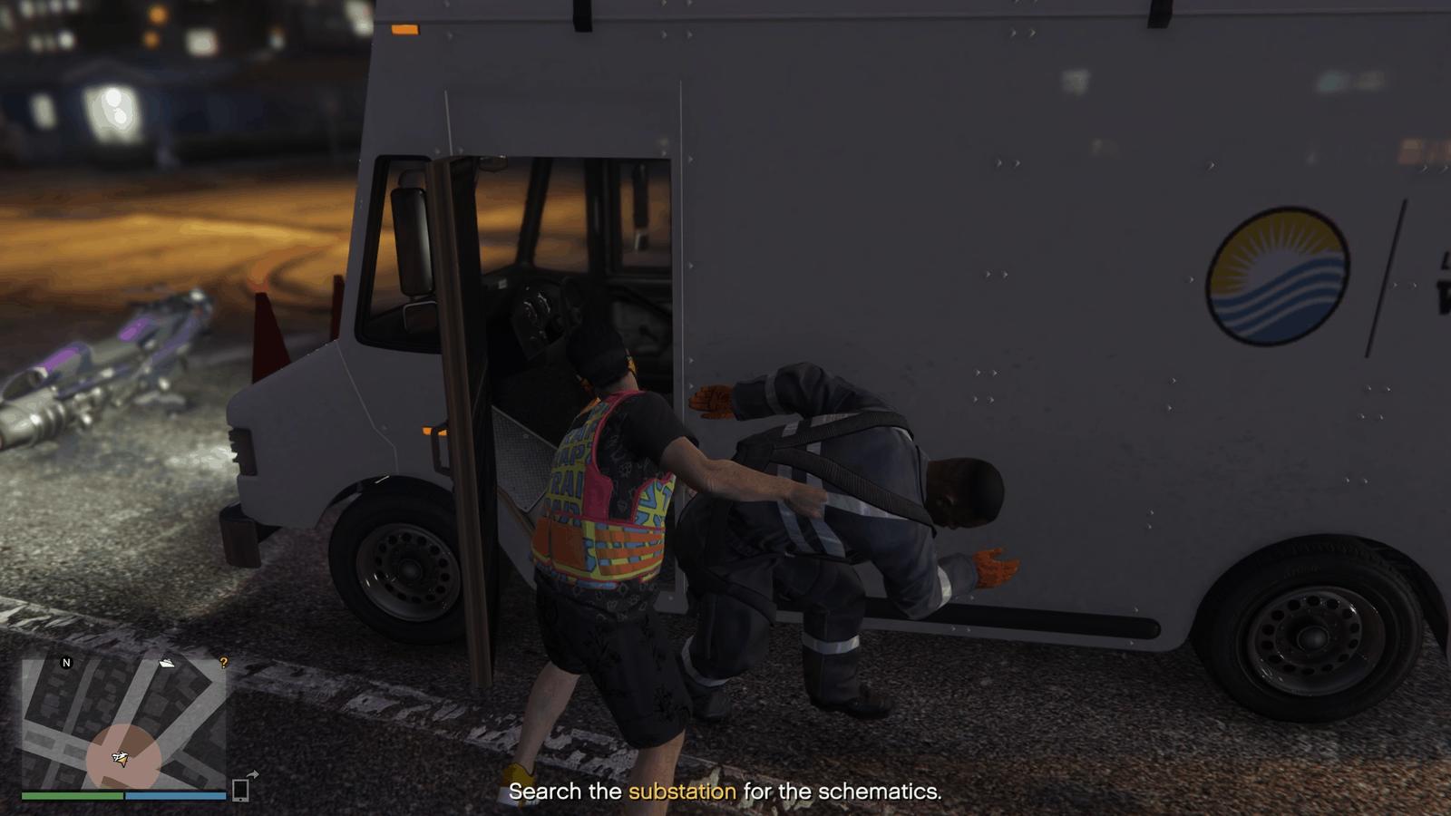 Hijacking the company truck