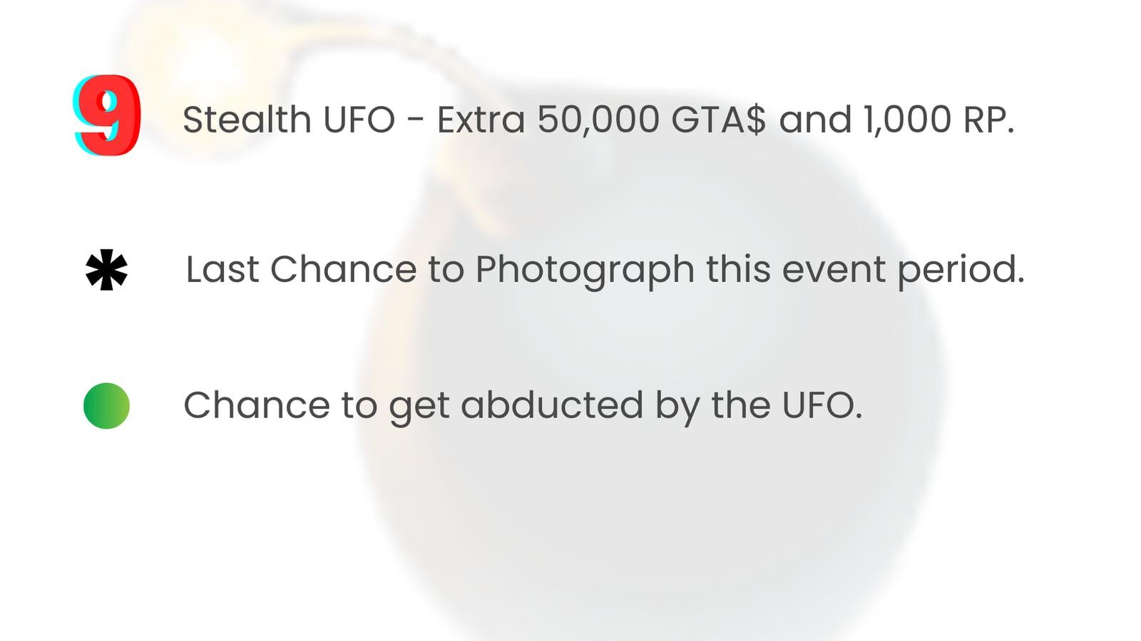 Event Schedule Legend.