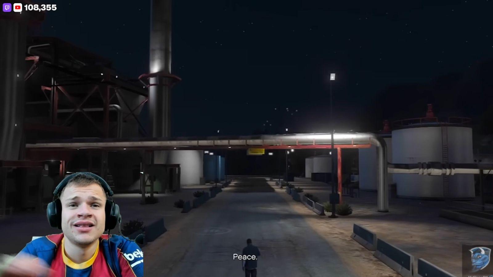 Streamer Jynxzi beat GTA V's story in a 48-hour marathon and called it a 10 out of 10.