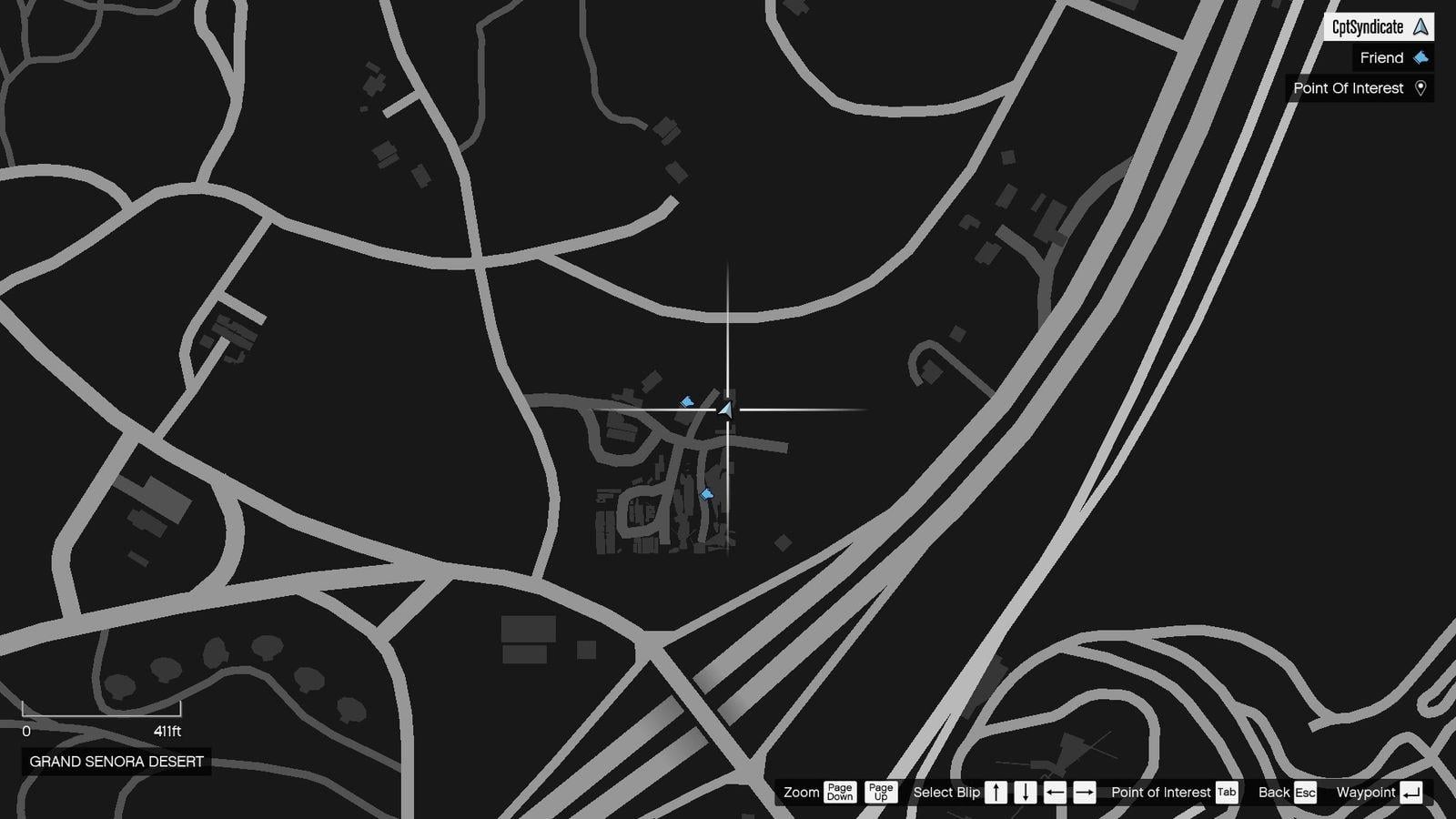 Red/White Speed Clue Map Location.
