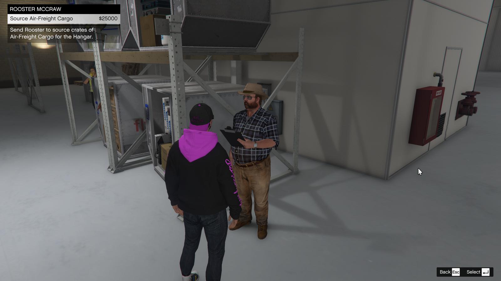 Rooster is also a good option if you just want to complete smuggling challenges such as 'sourcing 1,000 crates.' Great option for passively filling up your Hangar.